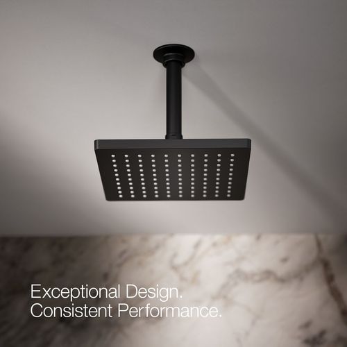 Main product image of Honesty 8" Rain Showerhead, 1.75 GPM (Matte Black), K-26148-G-BL