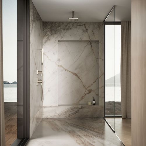 Main product image of Honesty 8" Rain Showerhead, 1.75 GPM (Brushed Nickel), K-26148-G-BN