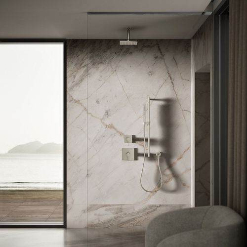 Main product image of Honesty 8" Rain Showerhead, 1.75 GPM (Brushed Nickel), K-26148-G-BN