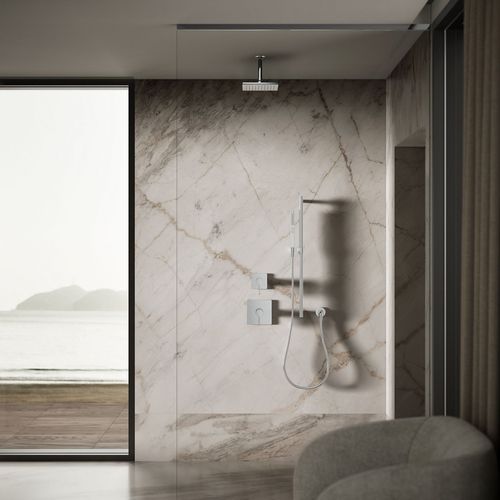 Main product image of Honesty 8" Rain Showerhead, 1.75 GPM (Polished Chrome), K-26148-G-CP