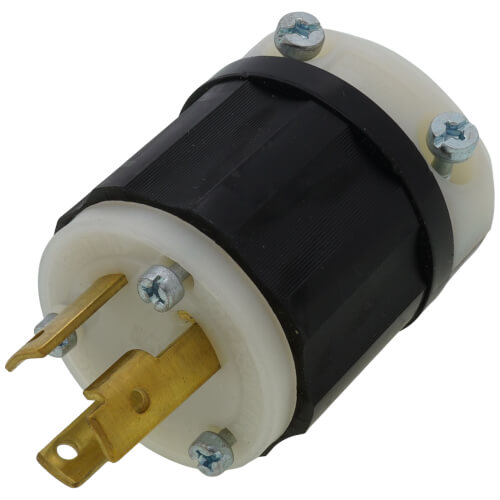2621 - Leviton 2621 - Industrial Grade Locking Plug, 30A, 2P, NEMA L6 ...