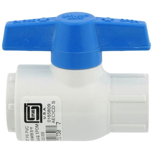 Main product image of 1/2" PVC Utility Ball Valve w/ O-Ring (Socket)