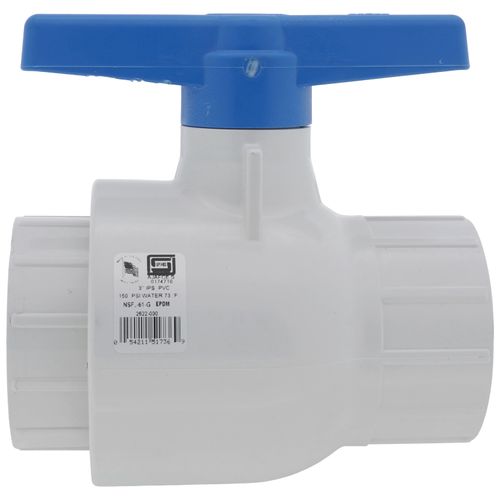 Main product image of 3" PVC Utility Ball Valve w/ O-Ring (Socket)