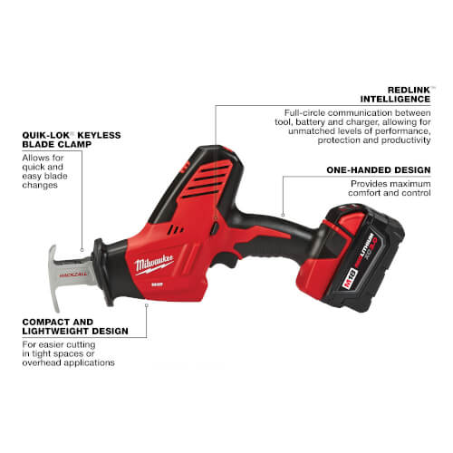Main product image of M18 Cordless Hackzall Recip Saw Kit