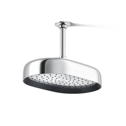 Main product image of Oblong 12" Single-Function Rainhead, 2.5 GPM (Polished Chrome), K-26293-CP