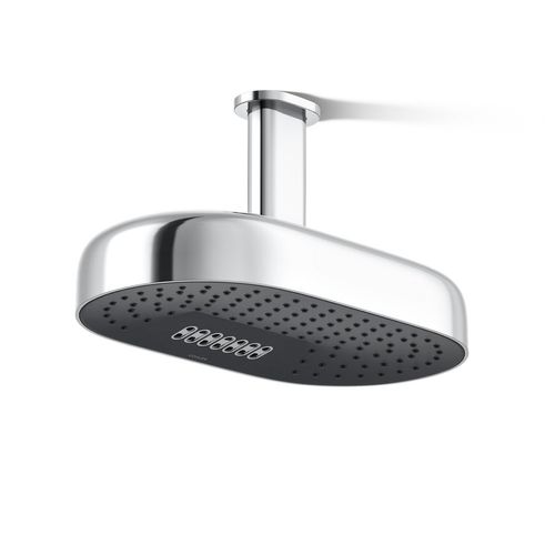 Main product image of Oblong 14" Two-Function Rainhead, 2.5 GPM (Polished Chrome), K-26295-CP