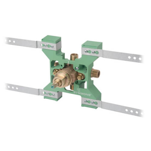 Main product image of 1/2" Universal Rapid Install Temptrol Pressure Balancing Tub and Shower Valve Body With Easy Service Stops 