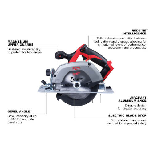 M18 6-1/2" Circular Saw (Tool Only)