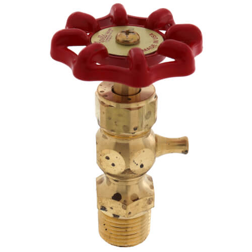 1/2" Compression Gauge Cock (Aluminum Wheel, Up to 250 psig, Metal Seat)