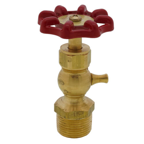 Main product image of 3/4" Compression Gauge Cock (Aluminum Wheel)