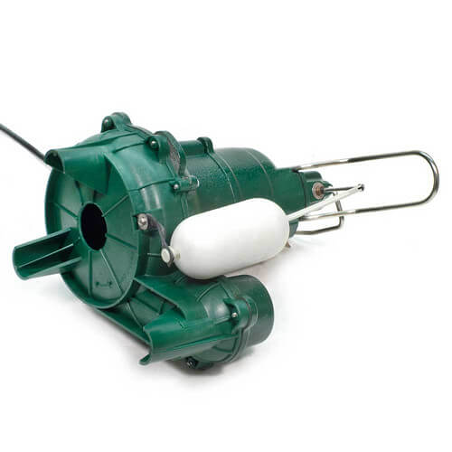Main product image of Model BE264 Waste-Mate Cast Iron Sewage Pump w/ Variable Level Float Switch - 230 V