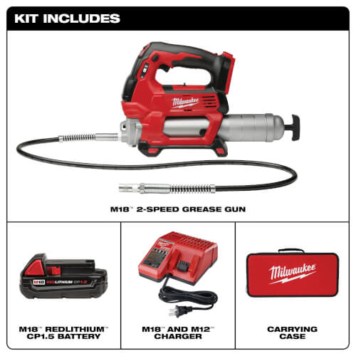 Main product image of M18 Cordless 2-Speed Grease Gun Kit