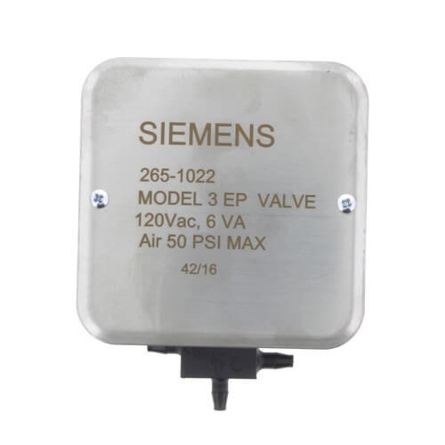 3-Way Model 3 Electro-Pneumatic Valve with Junction Box (110/120V)