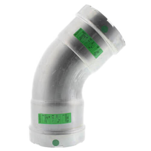 Main product image of 2-1/2" MegaPress XL FKM 45-Degree Elbow