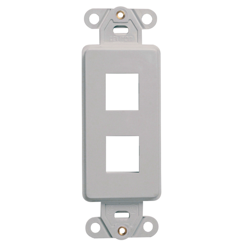 Main product image of Quickport, Decora Insert, 2-port (Gray)