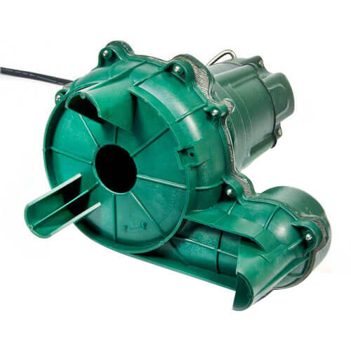 Model BN266 Waste-Mate Cast Iron Sewage Pump w/ Variable Level Float Switch - 115 V