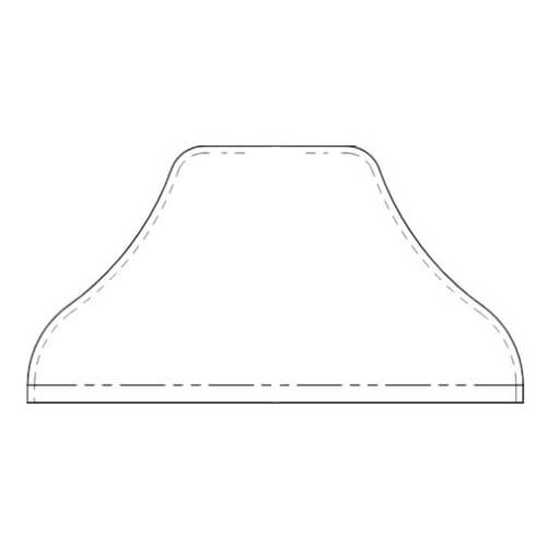 Escutcheon, 3-1/2" O.D.