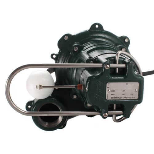 Main product image of Model M267 Waste-Mate Automatic Cast Iron Sewage Pump - 115 V, 1/2 HP (w/ Plastic Impeller)