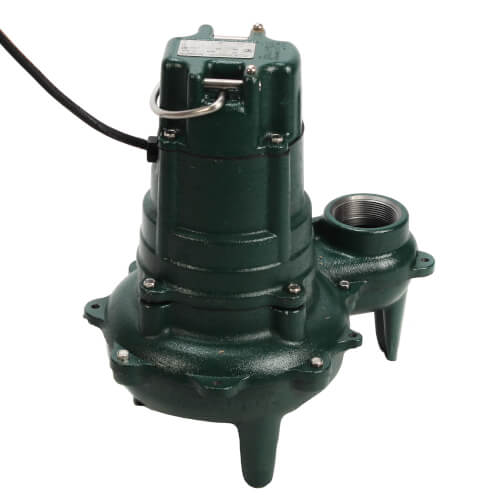 Main product image of Model N267 Waste-Mate Non-Automatic Cast Iron Sewage Pump - 115 V, 1/2 HP