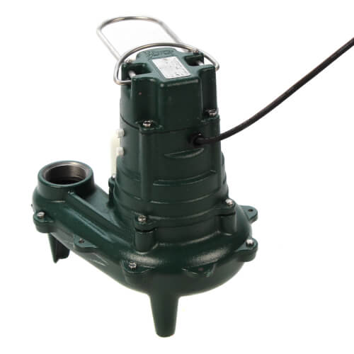 Main product image of Model M267 Waste-Mate Automatic Cast Iron Sewage Pump - 115 V, 1/2 HP (w/ Cast Iron Impeller) - 15' Cord