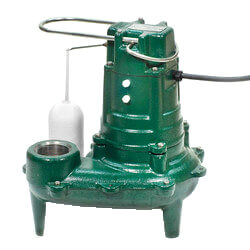 Main product image of Model M267 Waste-Mate Automatic Cast Iron Sewage Pump - 115 V, 1/2 HP (w/ Cast Iron Impeller) - 35' Cord