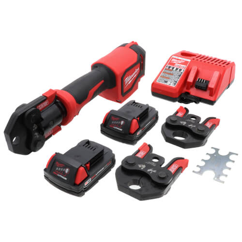 Milwaukee 2674-22C M18 Short Throw PEX Crimp Tool Kit - SupplyHouse.com