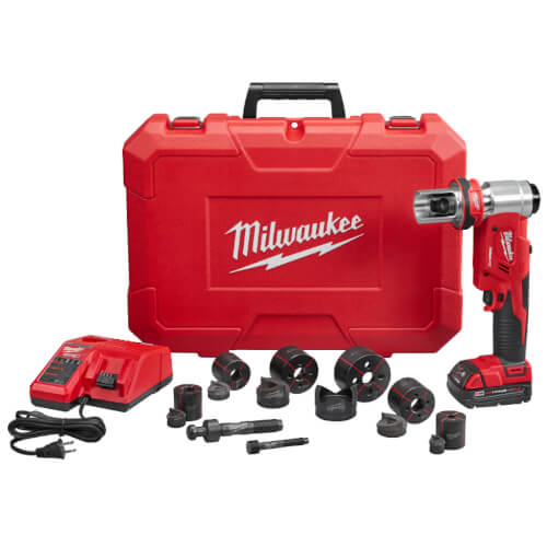 Main product image of M18 FORCE LOGIC 6 Ton Knockout Tool Kit (1/2" - 2")