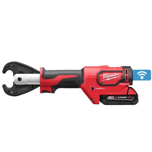 Main product image of M18 FORCE LOGIC 6T Utility Crimper Kit with Snub Nose Crimping Jaw