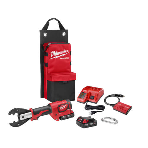 M18 Force Logic 6T Utility Crimper Kit with D3 Grooves and Fixed BG Die