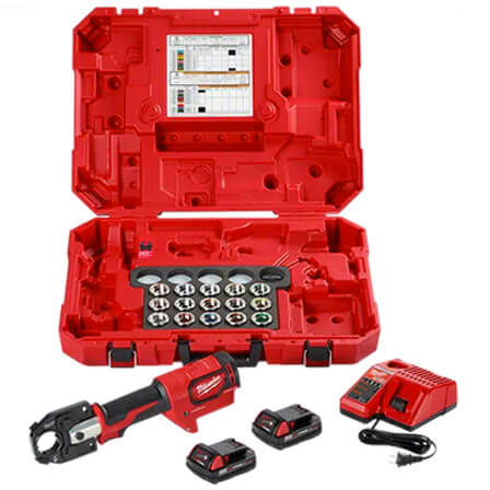 Main product image of M18 Force Logic 600 MCM Crimper Kit w/ #8 - 600 MCM Cu Dies