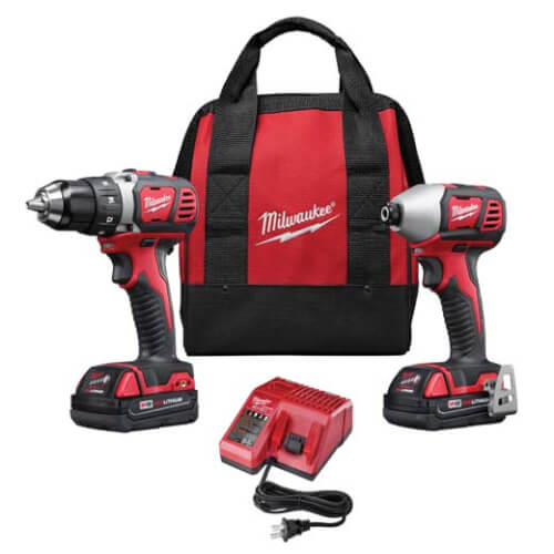 M18 2-Tool Combo Kit (Compact Drill Driver & Hex Impact Driver)