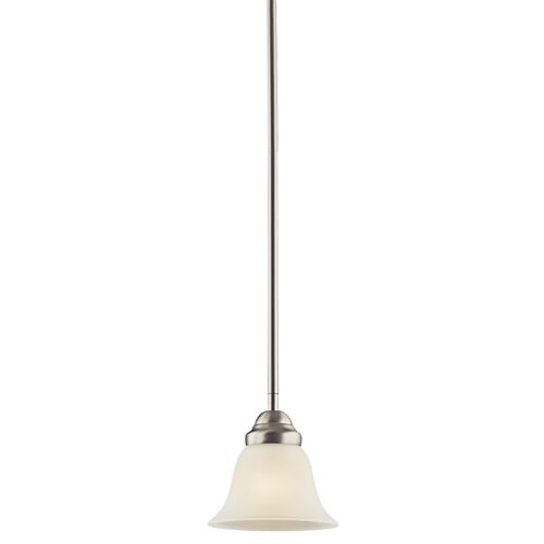 Main product image of Wynberg 6" 1 Light Mini Pendant w/ Satin Etched Glass (Brushed Nickel)