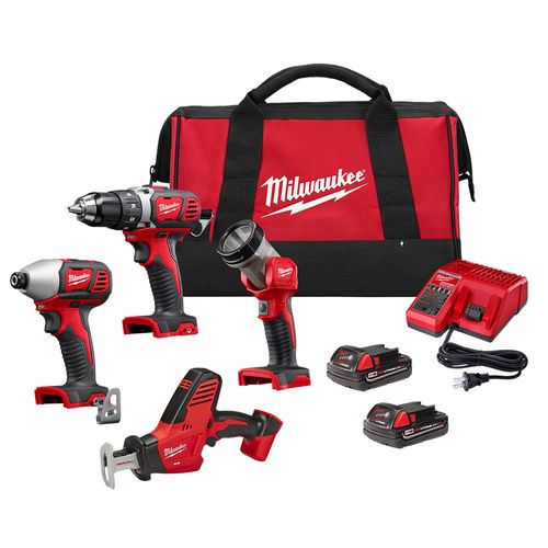 Main product image of M18 Cordless Lithium-ion 4-tool Combo Kit