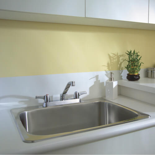 Main product image of Commercial Teck Two Handle 8" Cast Deck Mount Service Sink Faucet, 26C3133