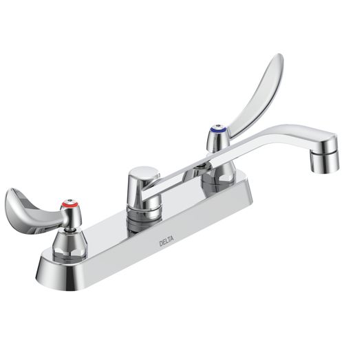 Main product image of 26C3 2 Handle 8" Cast Deck Mount Faucet (Chrome), 26C3134
