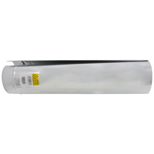 Main product image of 6" x 2' Round Metal Duct Pipe - 26 Gauge