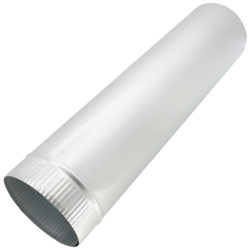 Main product image of 8" x 2' Round Metal Duct Pipe - 26 Gauge