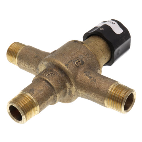 Main product image of 1/2" MIPS 270-LF Exposed Thermostatic Mixing Valve for Faucets (.25 to 12 GPM)