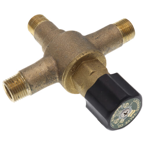 Main product image of 1/2" MIPS 270-LF Exposed Thermostatic Mixing Valve for Faucets (.25 to 12 GPM)