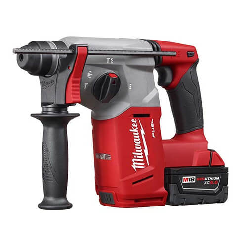 271222 Milwaukee 271222 M18 Fuel 1" SDSPlus Rotary Hammer Kit