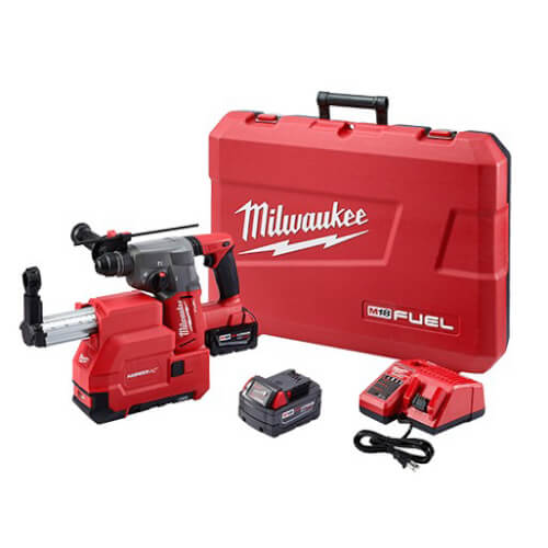 271222DE Milwaukee 271222DE M18 Fuel 1" SDS Plus Rotary Hammer w