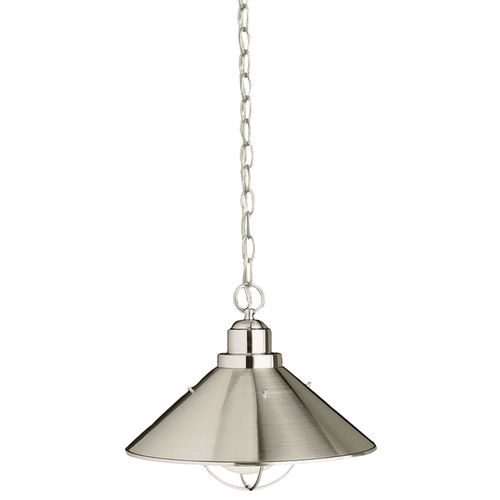 Main product image of Seaside 16" 1 Light Pendant (Brushed Nickel)