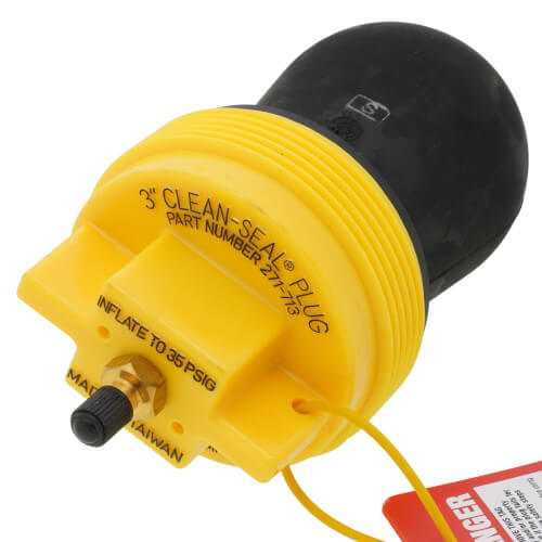 Main product image of 3" Clean-Seal Pneumatic Pipe Plug (13 PSI)