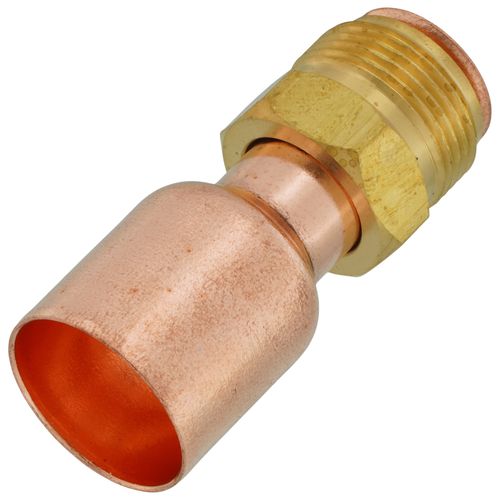 Main product image of Two 1/2" Inverted Flare to 3/4" Sweat Adapters