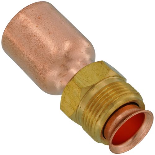 Main product image of Two 1/2" Inverted Flare to 3/4" Sweat Adapters