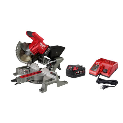 M18 FUEL 7-1/4" Dual Bevel Sliding Compound Miter Saw Kit