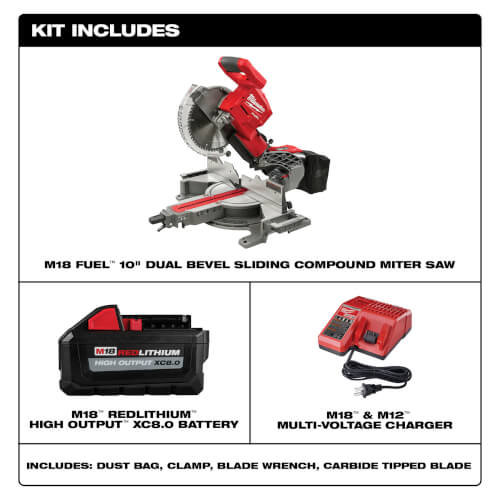 Main product image of M18 Fuel 10" Dual Bevel Sliding Compound Miter Saw