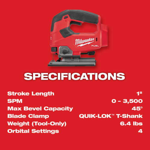 M18 Fuel D-Handle Jig Saw Kit