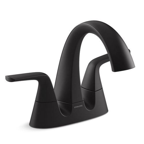 Main product image of Medley Two Handle Centerset Bathroom Faucet (Matte Black), 27376-4-BL