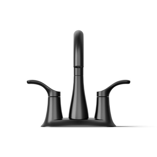 Main product image of Simplice Two Handle Centerset Lav Faucet (Matte Black), K-27388-4-BL